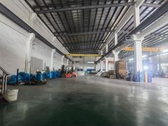 塘厦高速路口独院单一层钢结构厂房仓库出租3000平高10米