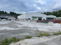 新圩独院钢构4600平方滴水9米超大空地大车周边无居民楼