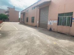 横沥镇工业区内一手房东单层独院厂房出租