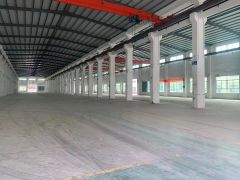 10块！博罗新出滴水9米钢结构厂房3000平出租园区配套齐全