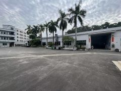 横沥一手房东原房东单一层砖墙到顶独院厂房出租适合注塑模具设备