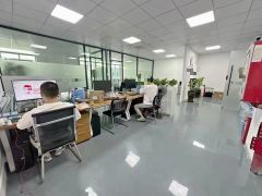 福永桥头原房东楼上516平精装修厂房出租办公研发仓库设备
