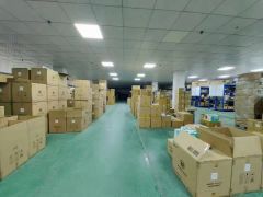 塘厦平山外环高速口楼上电子车间1500平现成装修厂房仓库出租